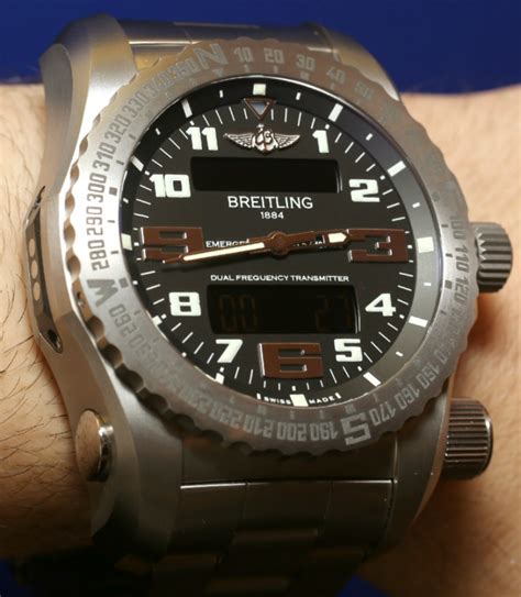 brightening watch|breitling emergency wrist watch.